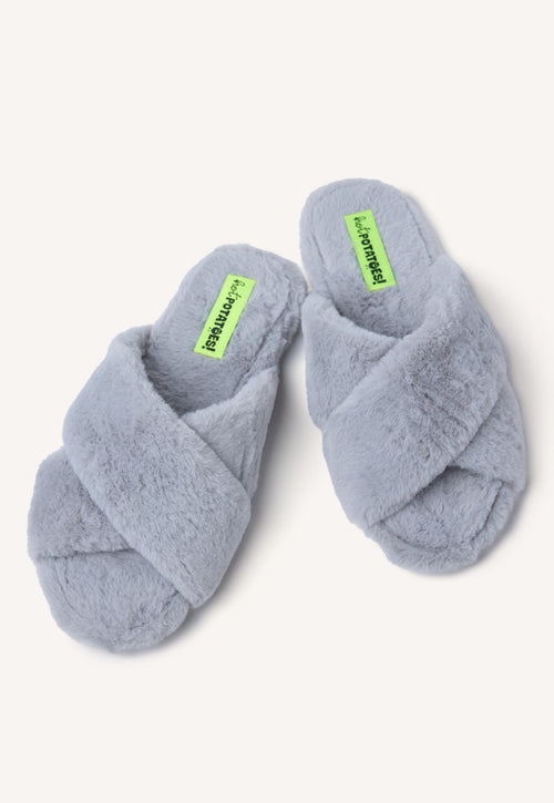 FUR HOUSE SLIPPERS MATTAWAN
