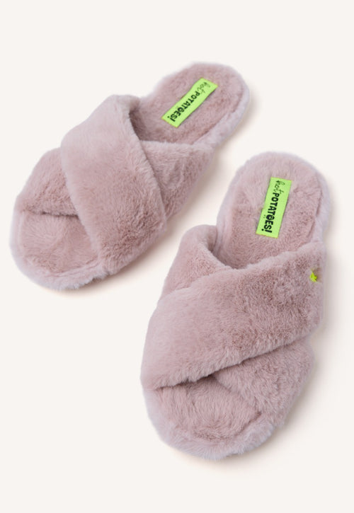 FUR HOUSE SLIPPERS MATTAWAN
