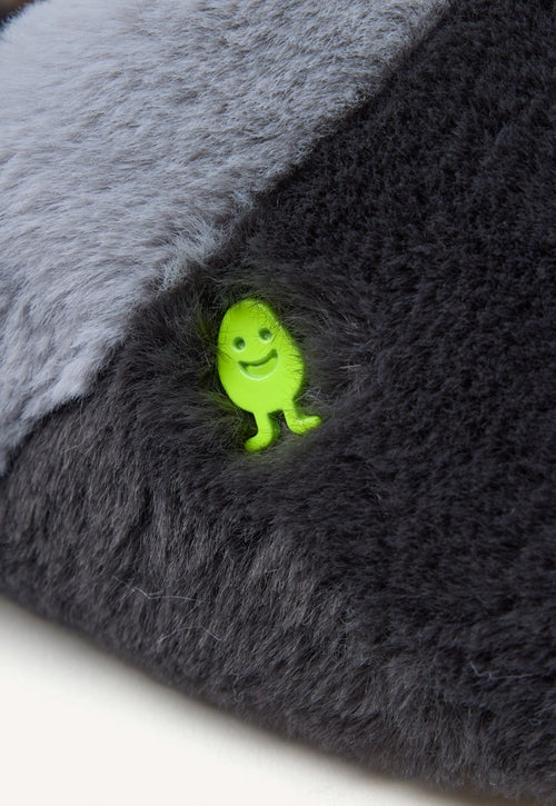 FUR CLOSED HOUSE SLIPPERS OWOSSO