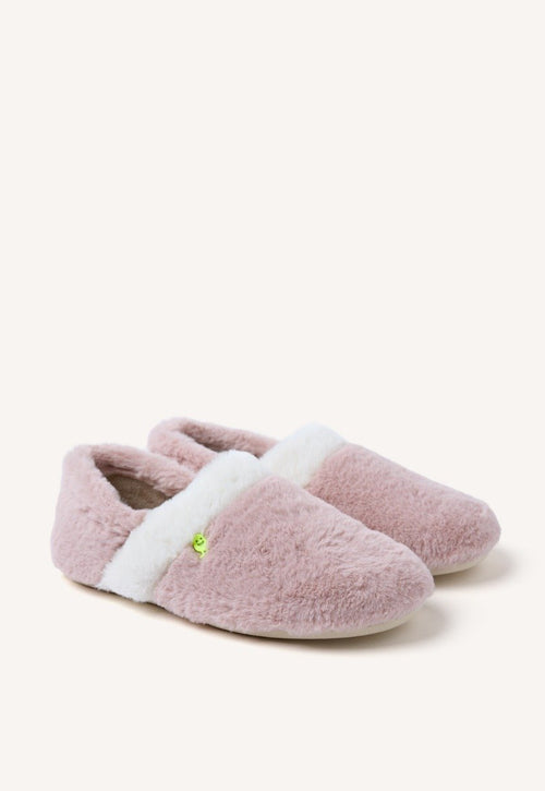 FUR CLOSED HOUSE SLIPPERS OWOSSO