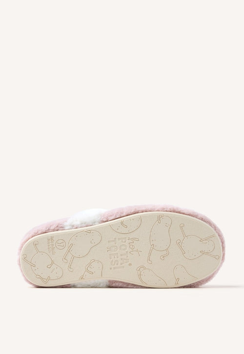 FUR CLOSED HOUSE SLIPPERS OWOSSO