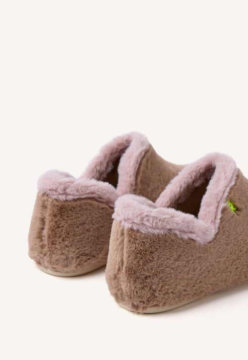 FUR BOOTIE-HOUSE SLIPPERS KERRICK