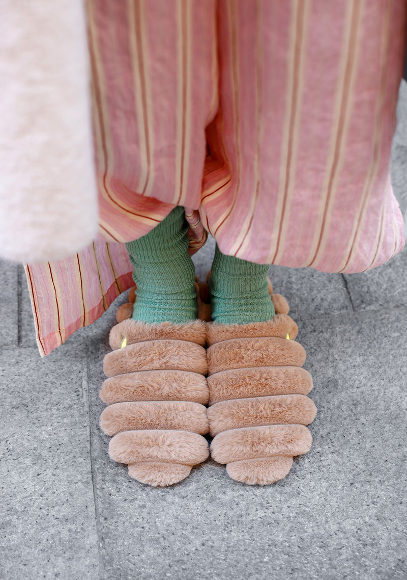 FUR HOUSE SLIPPERS WHALAN