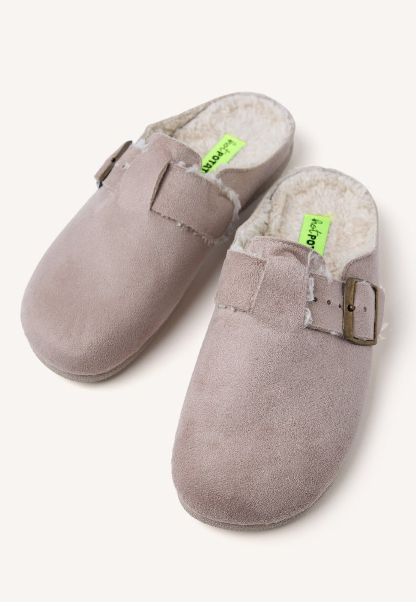 PANTOUFLES TYPE SABOTS MICROFIBRE LICHIFIELD