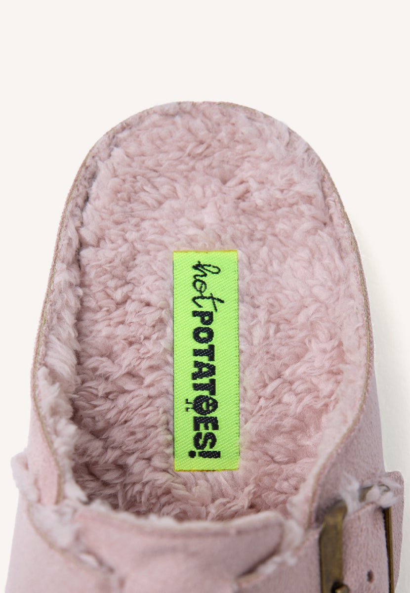 PANTOUFLES TYPE SABOTS MICROFIBRE LICHIFIELD
