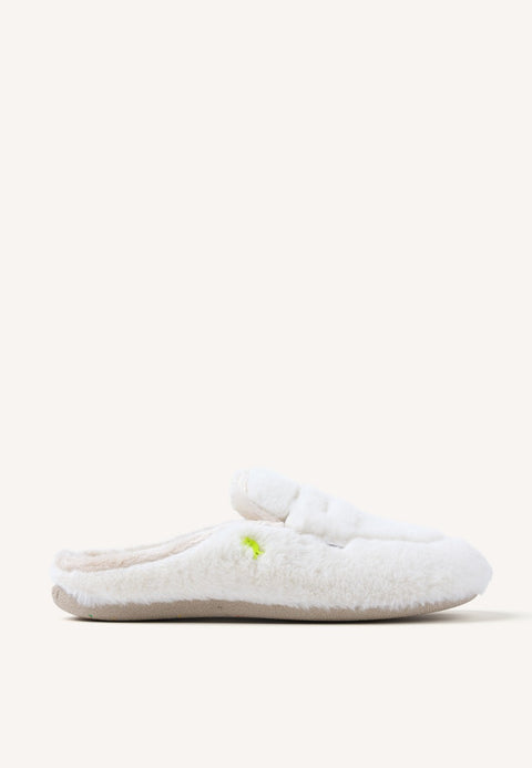 PANTOUFLES TYPE MOCASSIN MICROFIBRE HARRIETA