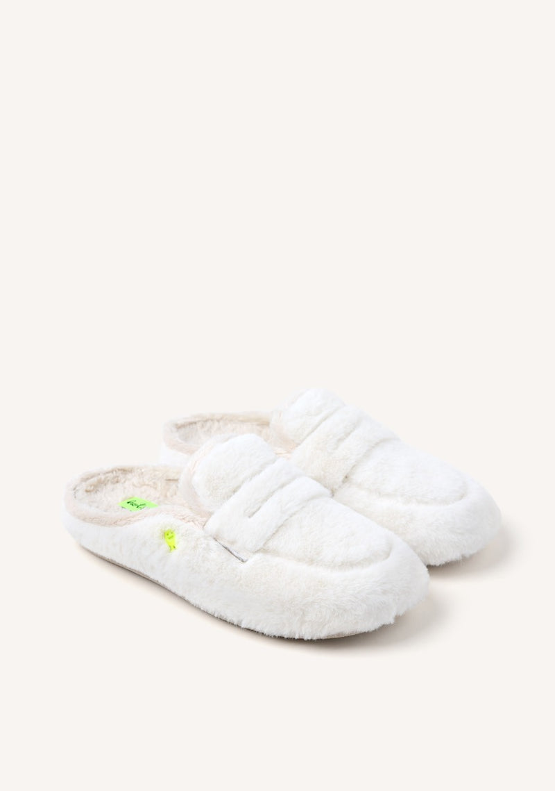 PANTOUFLES TYPE MOCASSIN MICROFIBRE HARRIETA