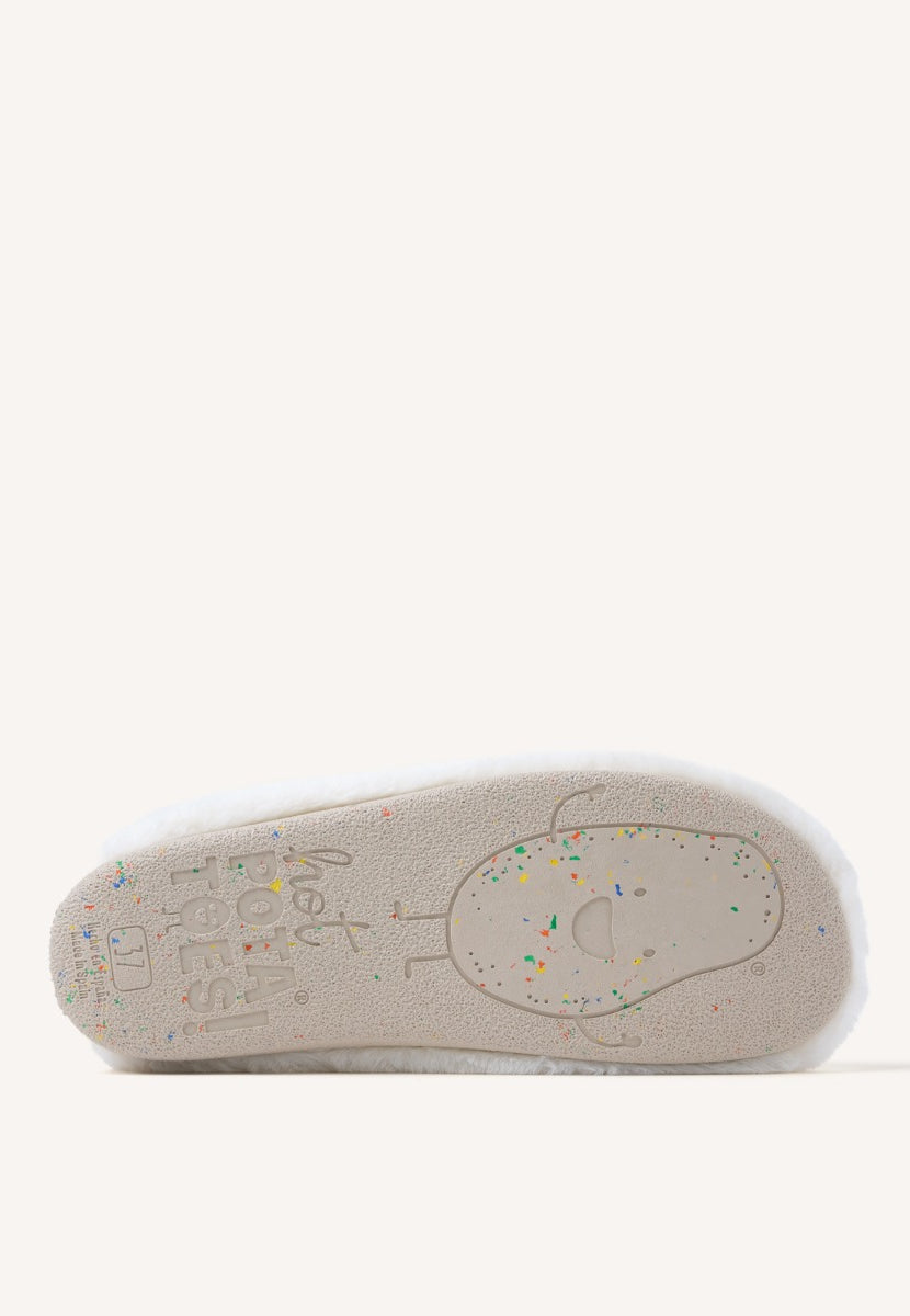 PANTOUFLES TYPE MOCASSIN MICROFIBRE HARRIETA