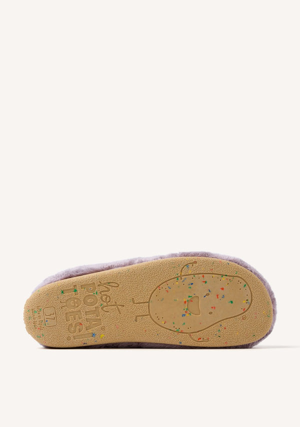 PANTOUFLES FOURRURE MOTIF SLAYTON