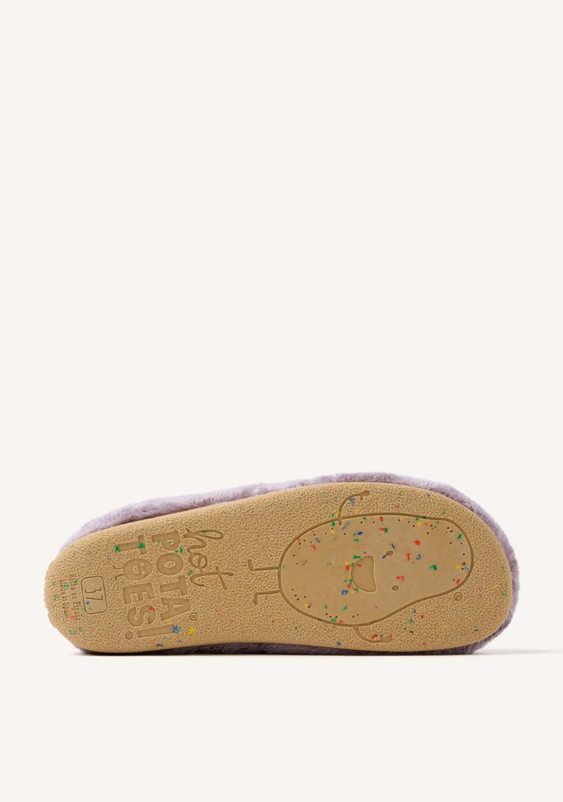 PANTOUFLES FOURRURE MOTIF SLAYTON