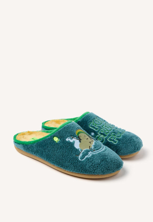 FUR HOUSE SLIPPERS DRAWING AND PHRASE SHAKOPEE