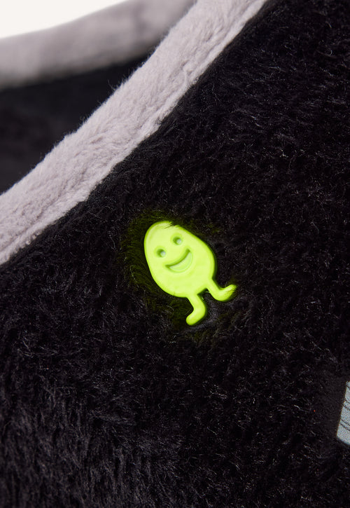 FUR HOUSE SLIPPERS DRAWING AND PHRASE RUTLEDGE