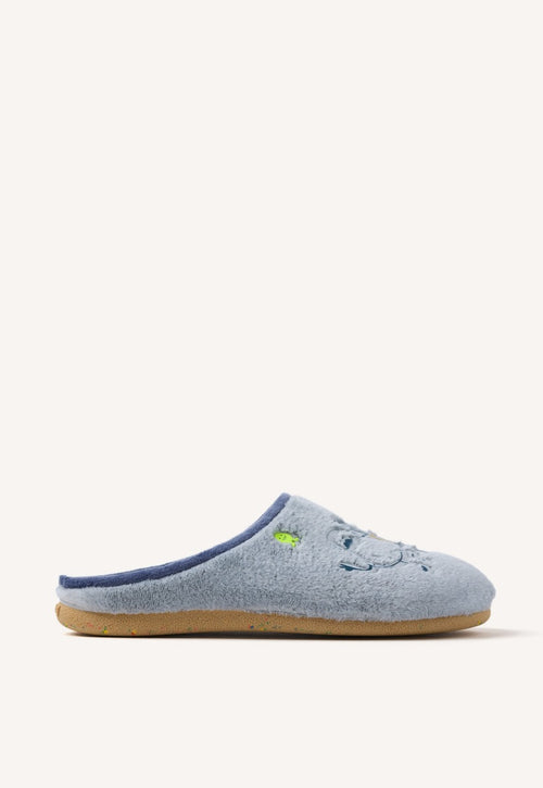 FUR HOUSE SLIPPERS PHRASE PERLEY