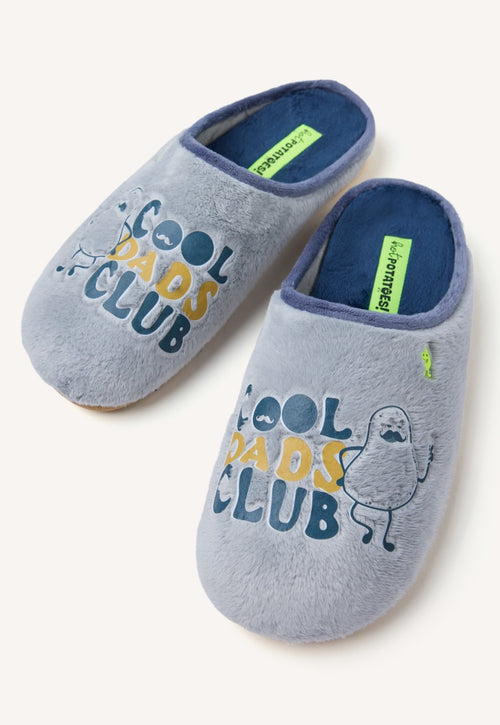 FUR HOUSE SLIPPERS PHRASE PERLEY