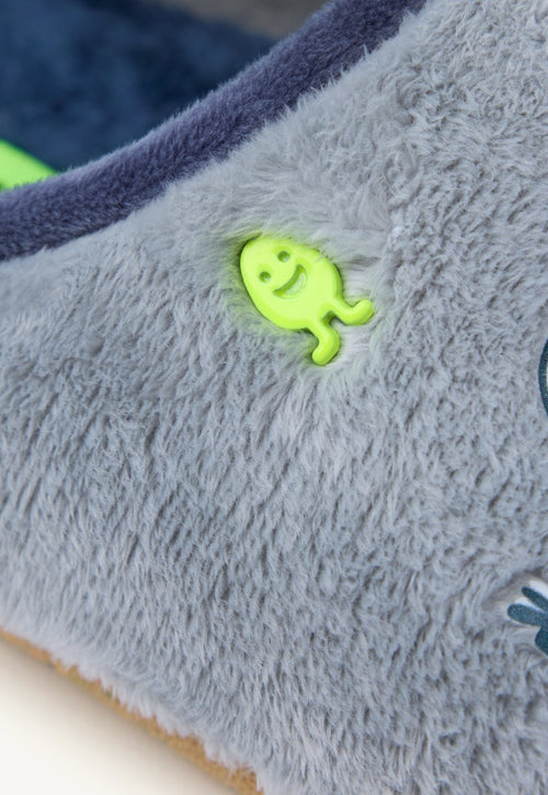 FUR HOUSE SLIPPERS PHRASE PERLEY