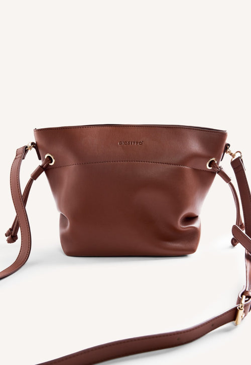 EYELET BUCKET BAG WAUBUN