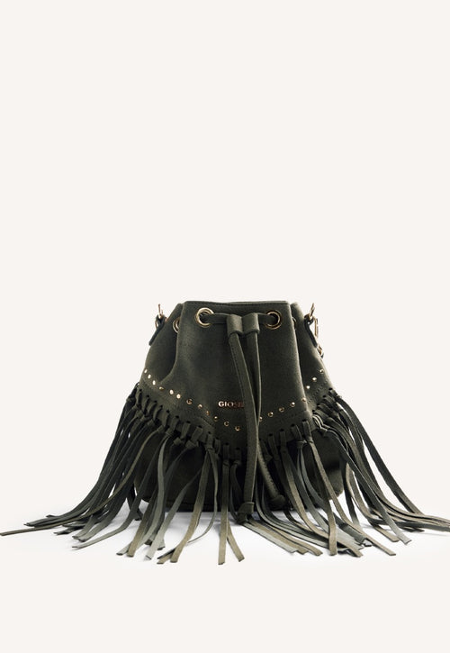 FRINGES BUCKET BAG TONKA