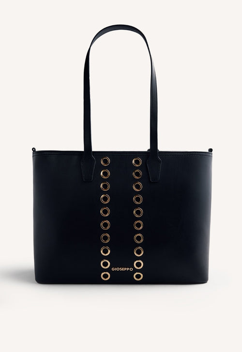 EYELET SHOPPER BAG EFFIE