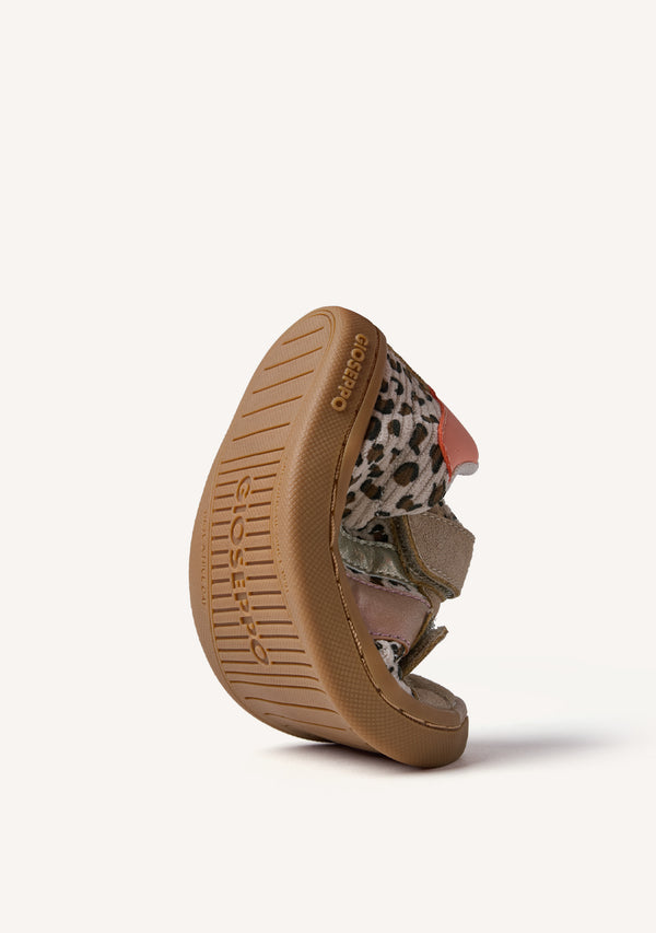 GIOSEPPO BAREFOOT - ANIMAL PRINT SNEAKERS ISLINGTON