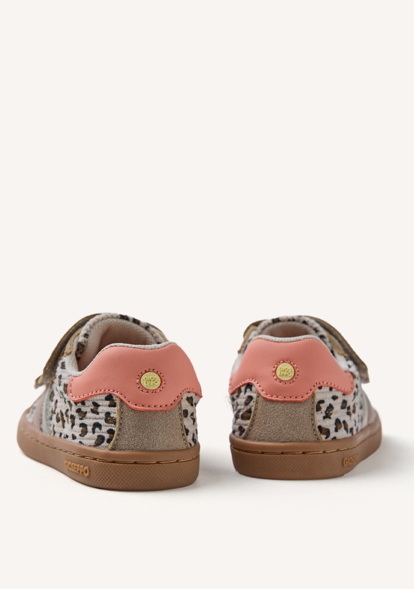 Zapatillas GIOSEPPO Islington Para Niñas - Diseño Animal Print, Puntera Amplia, Suela Flexible, Sin Drop