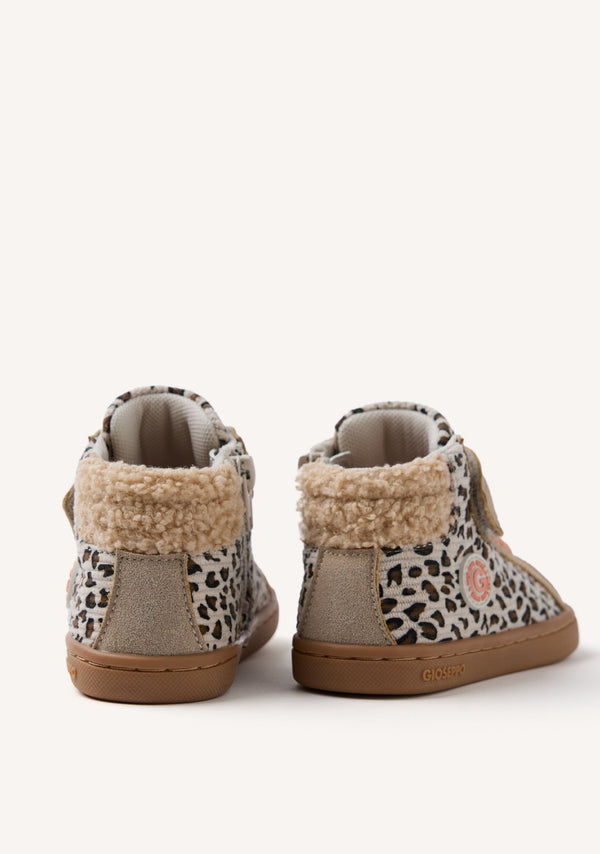 GIOSEPPO BAREFOOT - ZAPATILLAS BOTÍN PANA ESTAMPADO ANIMAL AMIRET