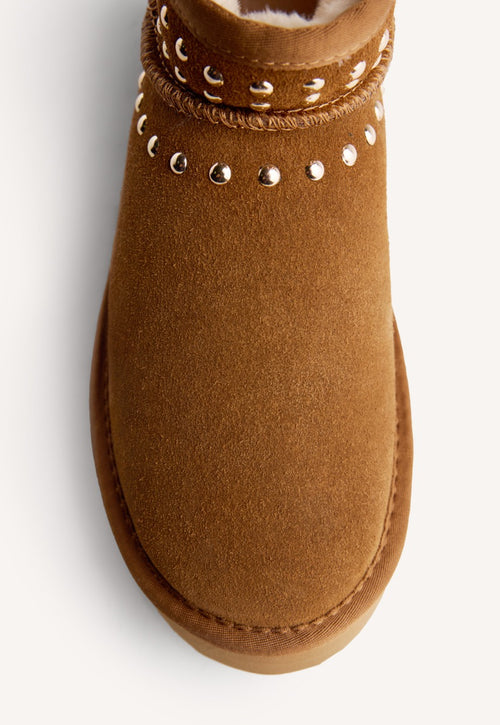 AUSTRALIAN LEATHER BOOTS STUDS AGDER