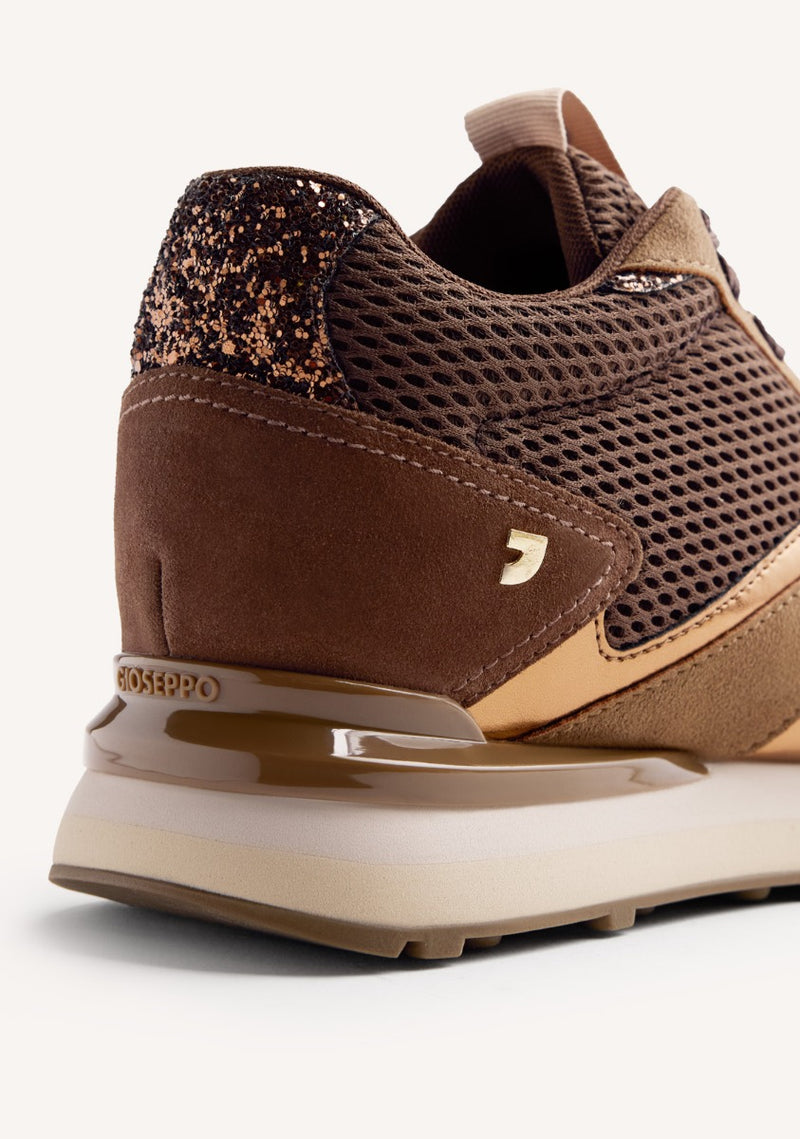 ZAPATILLAS PIEL Y REJILLA CUÑA KEEWATIN