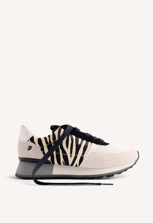 ANIMAL PRINT LEATHER SNEAKERS CHESANING