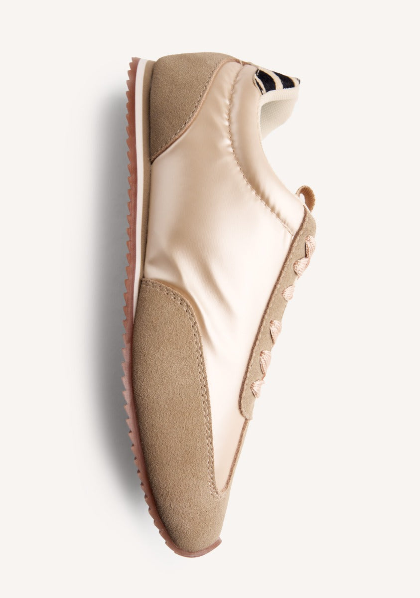 SNEAKERS PELLE METALLIZZATA PALISADE