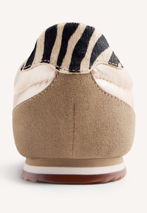 METALLIC LEATHER SNEAKERS PALISADE