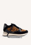 ZAPATILLAS PIEL ESTAMPADO ANIMAL CUÑA BARODA
