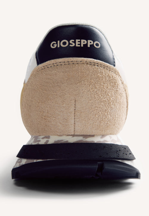 LEATHER AND MESH SNEAKERS DUNDAS