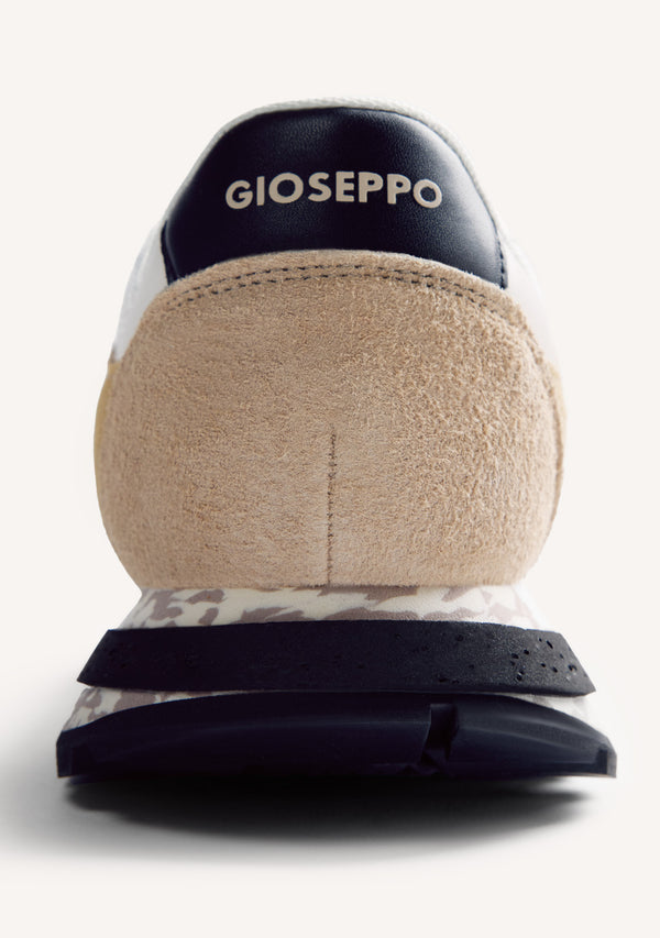 LEATHER AND MESH SNEAKERS DUNDAS