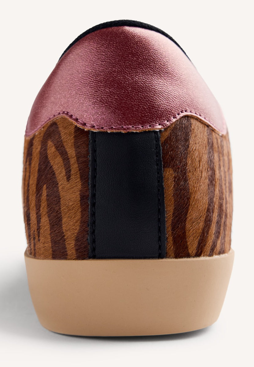 ZAPATILLAS PIEL Y BRILLO CUÑA FALKIRK