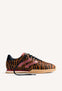ZAPATILLAS PIEL ESTAMPADO ANIMAL HALSTAD