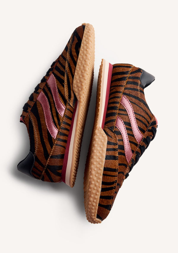 ZAPATILLAS PIEL ESTAMPADO ANIMAL HALSTAD