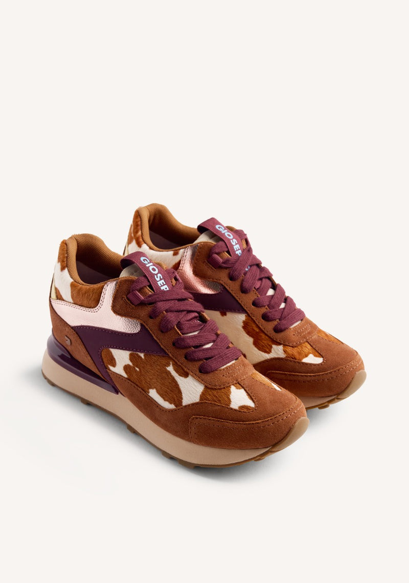 ZAPATILLAS PIEL ESTAMPADO ANIMAL CUÑA MACKFORD