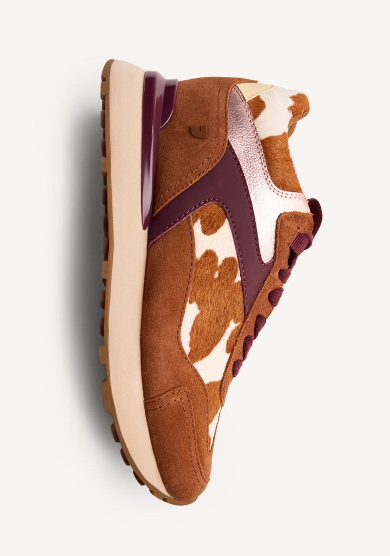 ZAPATILLAS PIEL ESTAMPADO ANIMAL CUÑA MACKFORD