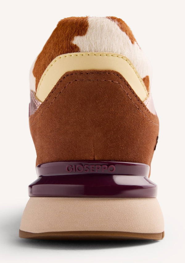 ZAPATILLAS PIEL ESTAMPADO ANIMAL CUÑA MACKFORD