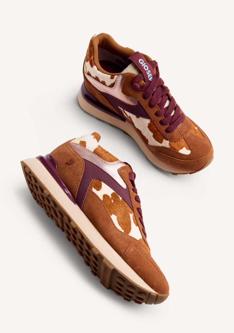 ZAPATILLAS PIEL ESTAMPADO ANIMAL CUÑA MACKFORD