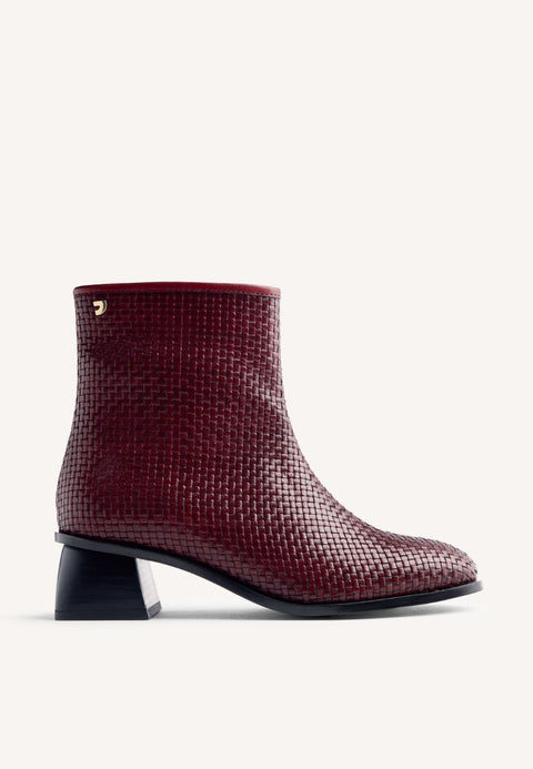 BOTINES PIEL TRENZADA BEXLEY