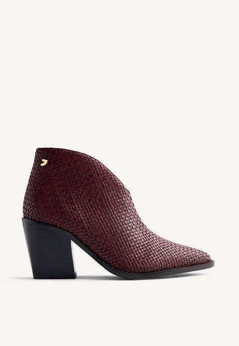 BOTINES PIEL TRENZADA  ERHARD