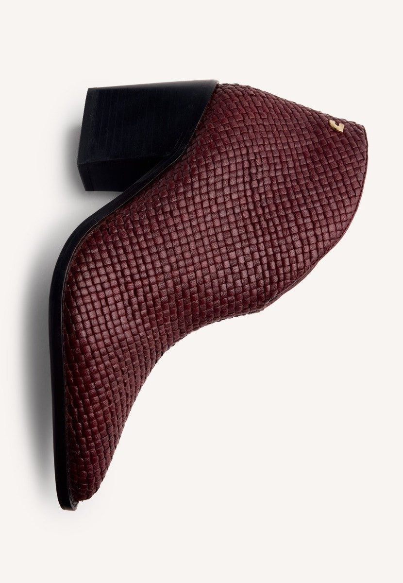 BOTINES PIEL TRENZADA  ERHARD