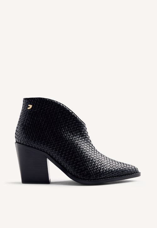 BRAIDED LEATHER BOOTS ERHARD