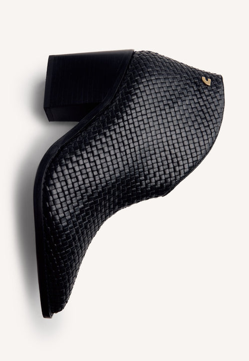 BRAIDED LEATHER BOOTS ERHARD