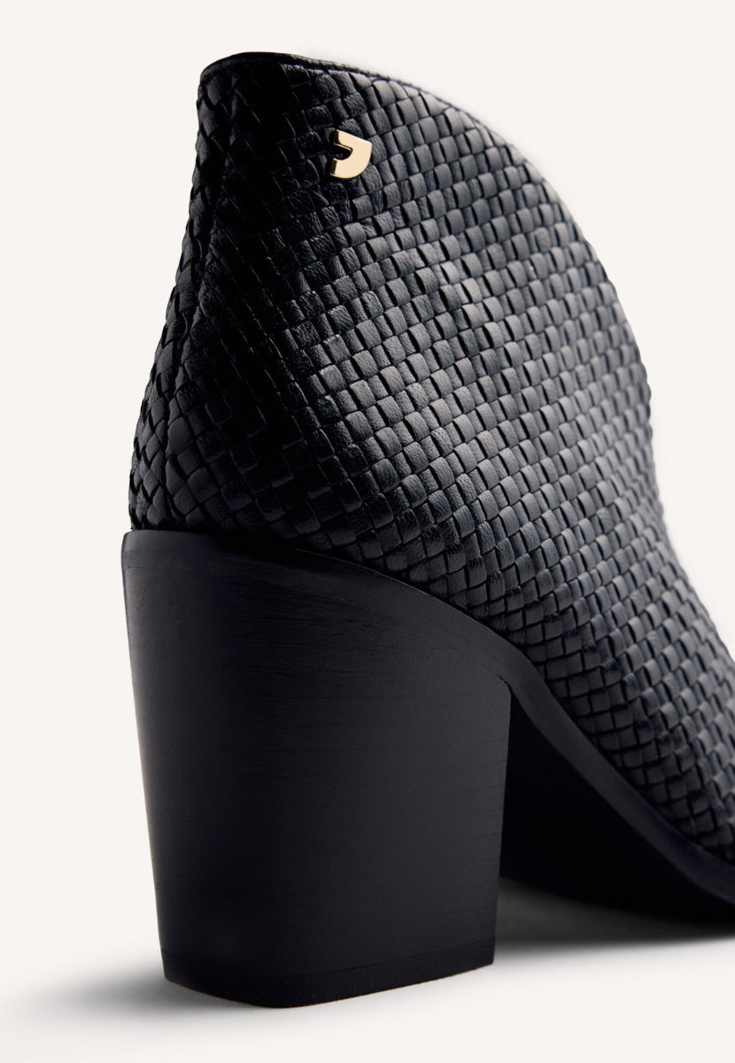 BOTINES PIEL TRENZADA  ERHARD