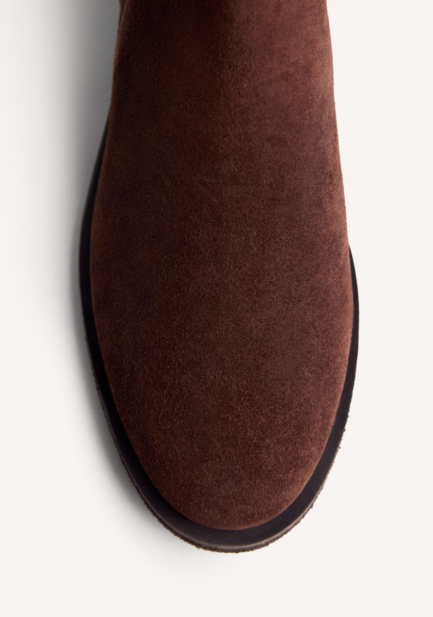 STIVALI PELLE SCAMOSCIATA CAPPOTTI