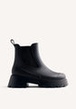 PLATFORM RAIN ANKLE BOOTS BELDING