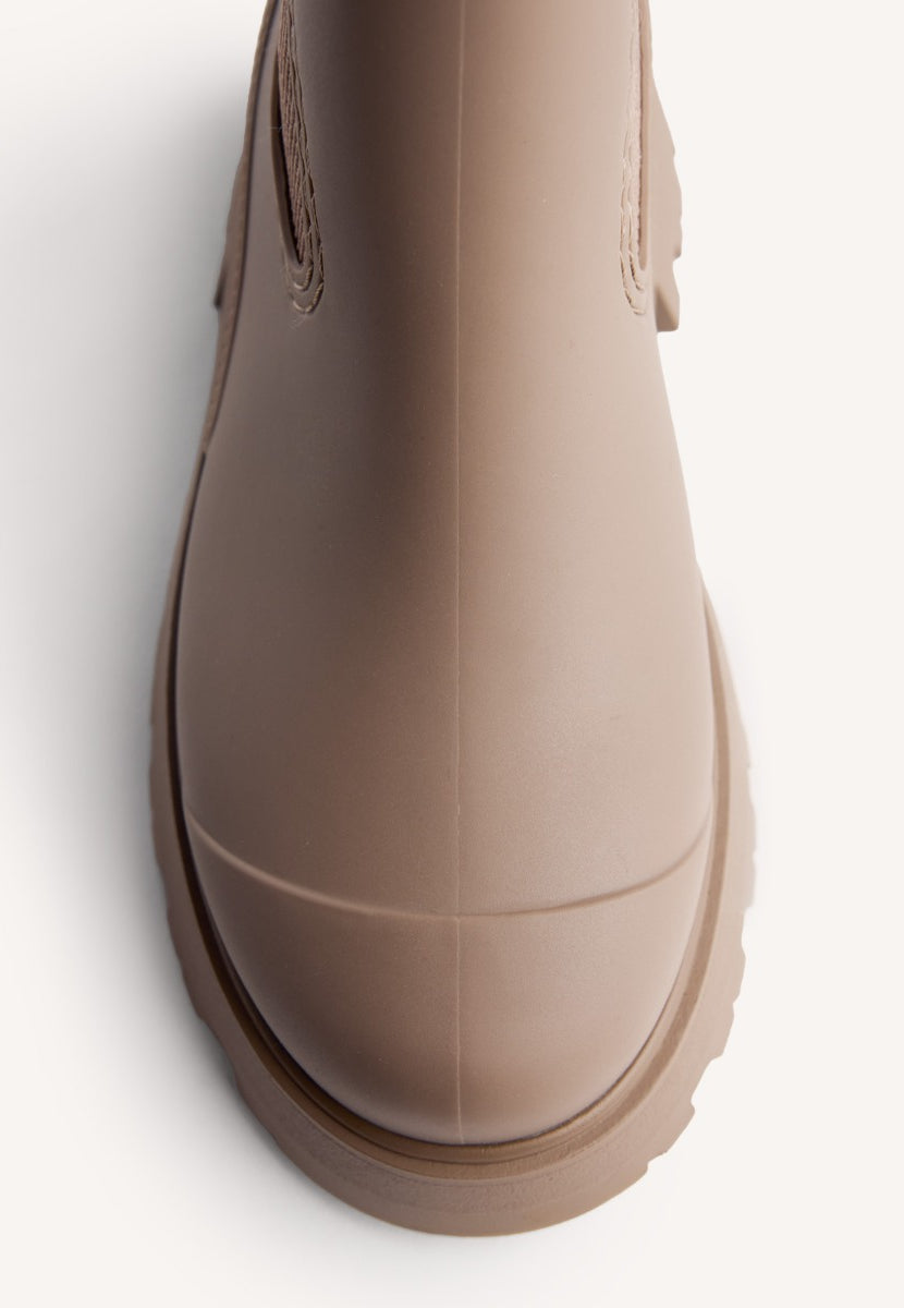 PLATFORM RAIN ANKLE BOOTS BELDING