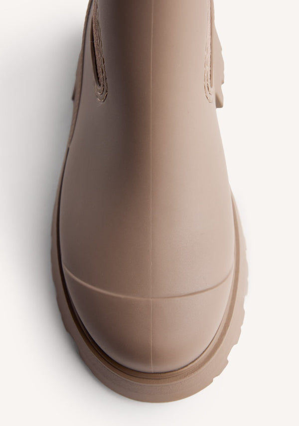 PLATFORM RAIN ANKLE BOOTS BELDING
